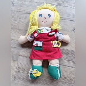 Vintage dollcraft 16in doll- learn how to